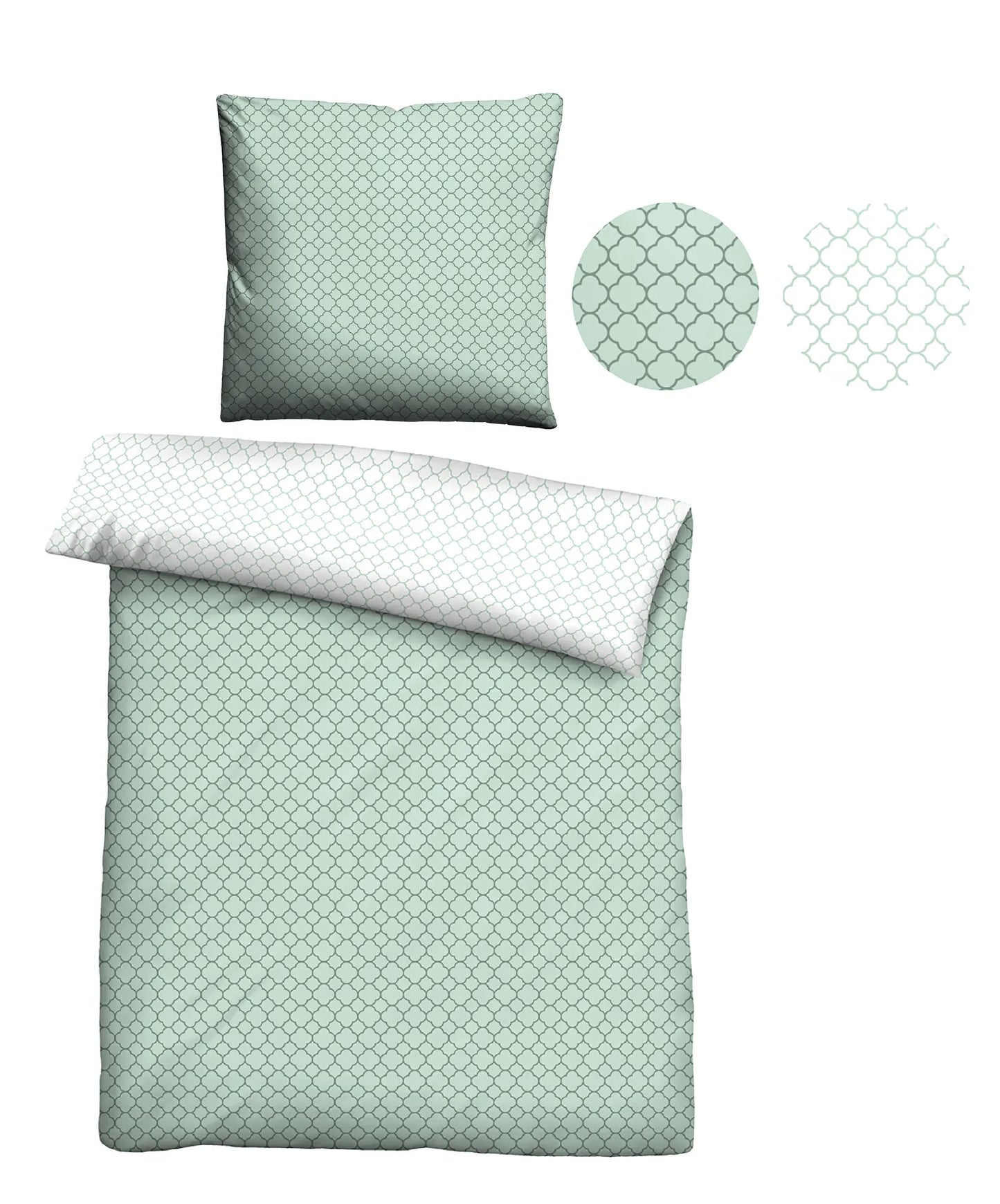 Անկողնային սպիտակեղենի հավաքածու մակո-սատին