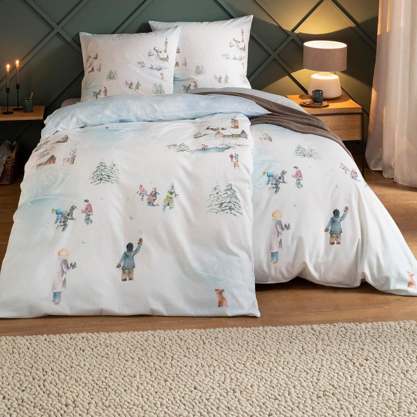 Bed linen set flannel