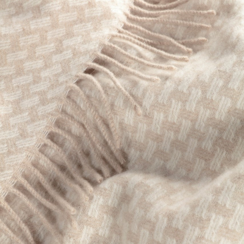 Plaid cashmere