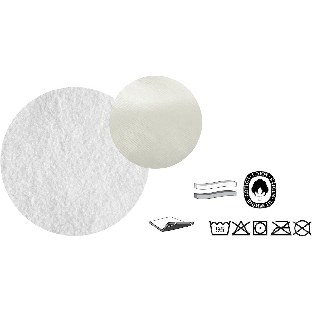 Mattress topper protector molton waterproof baby