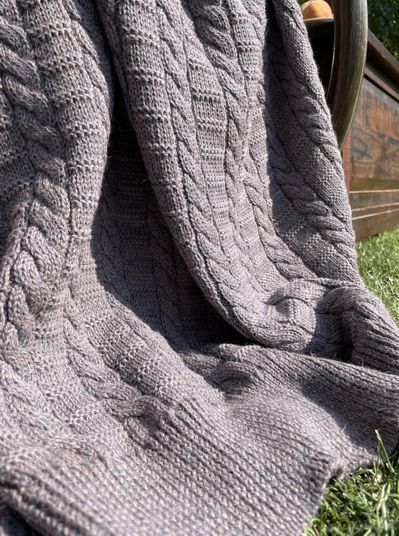 Blanket baby alpaca
