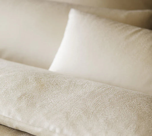 Bed linen set jacquard satin