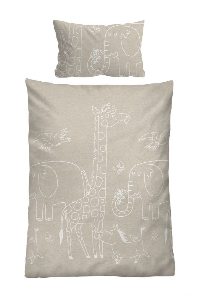 Bed linen set flannel baby
