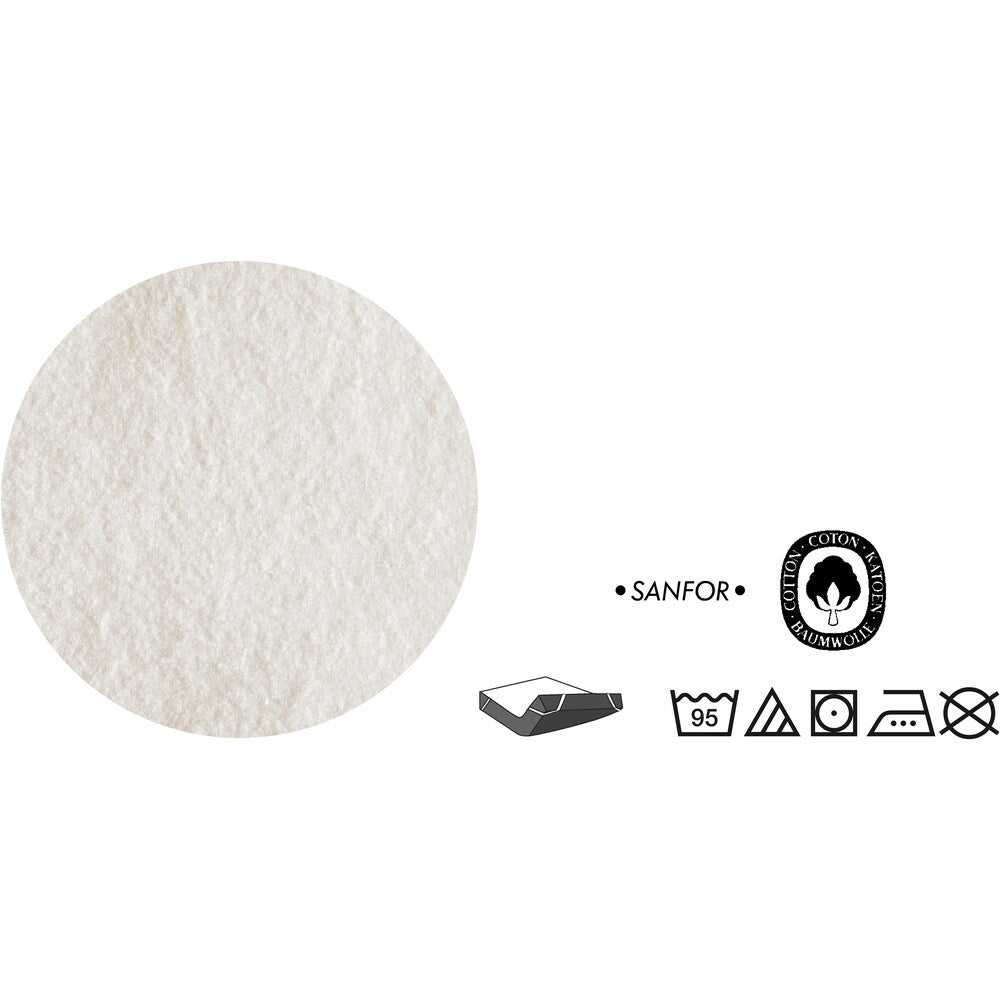 Mattress topper protector molton