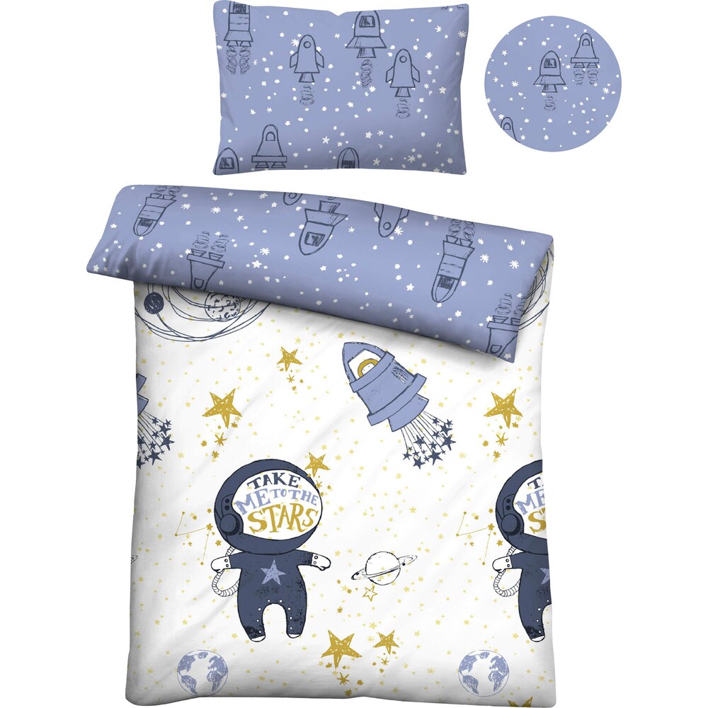 Bed linen set flannel baby