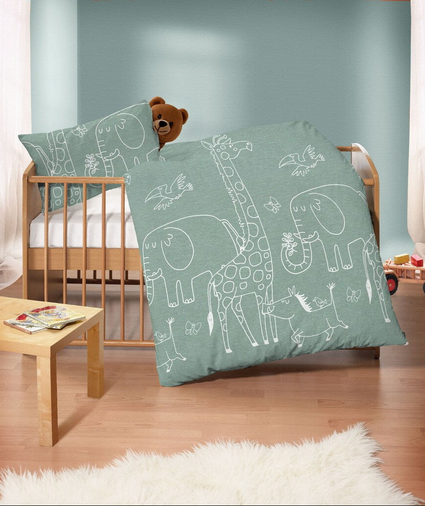 Bed linen set flannel baby