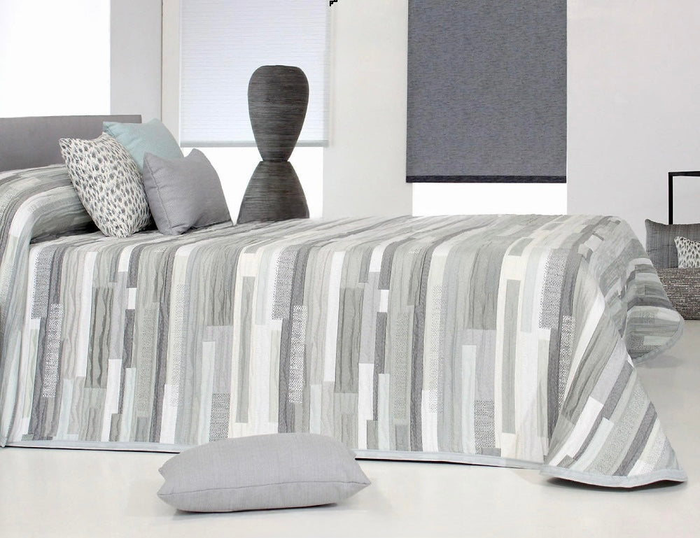 Bedspread jacquard reversible