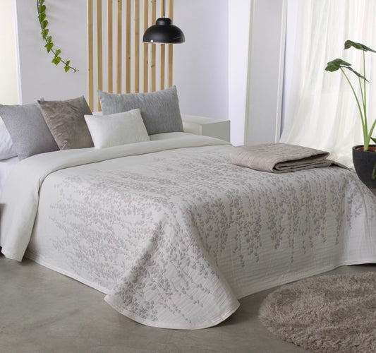 Bedspread jacquard reversible