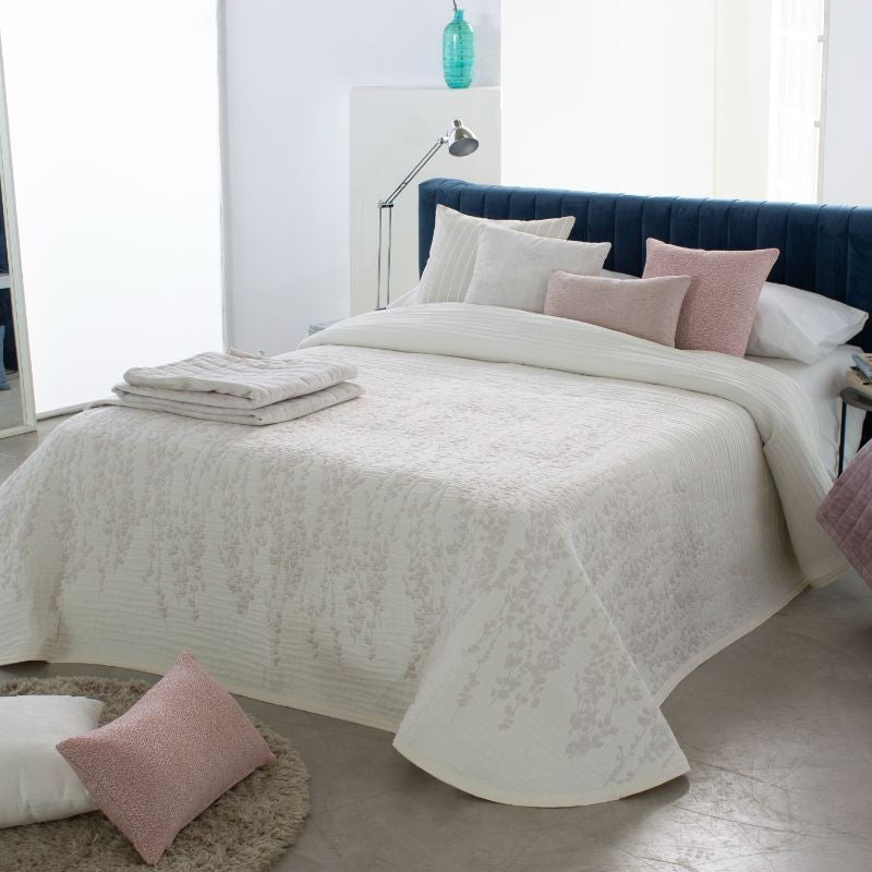 Bedspread jacquard reversible