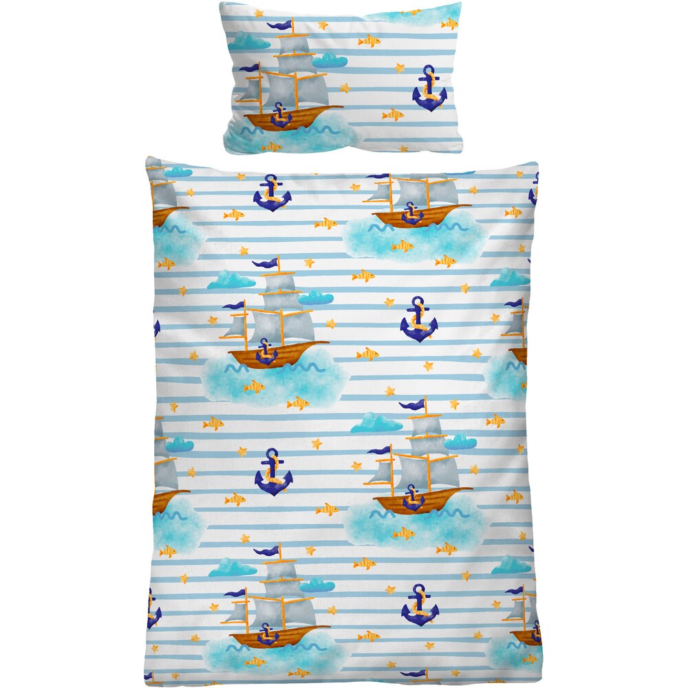 Անկողնային սպիտակեղենի հավաքածու լինոն մանկական