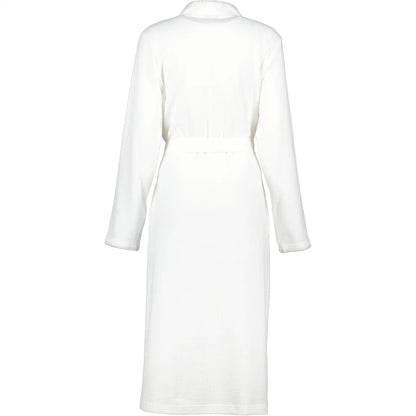 Bathrobe waffle pique women