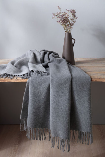 Plaid cashmere