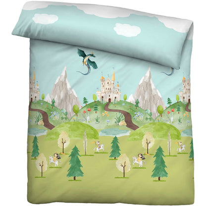 Անկողնային սպիտակեղենի հավաքածու լինոն մանկական