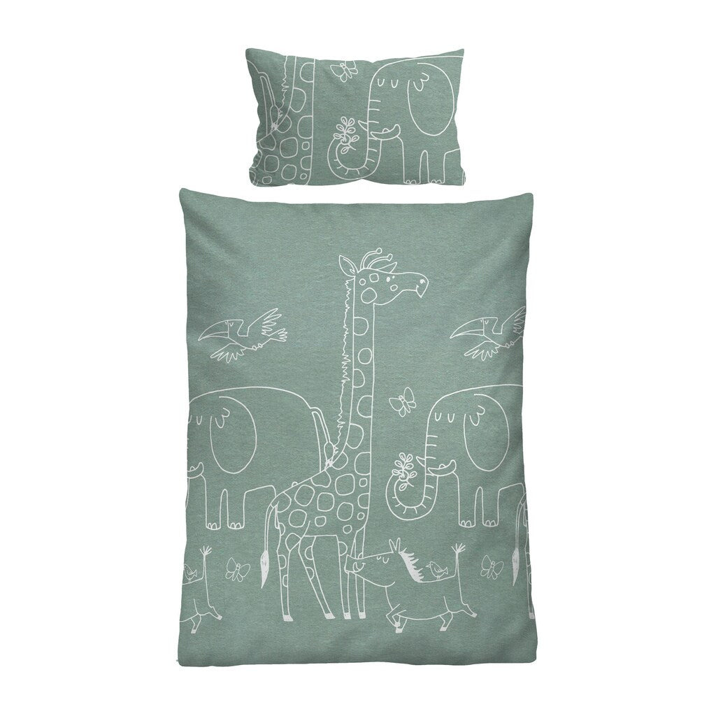 Bed linen set flannel baby