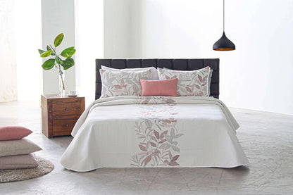 Bedspread jacquard reversible