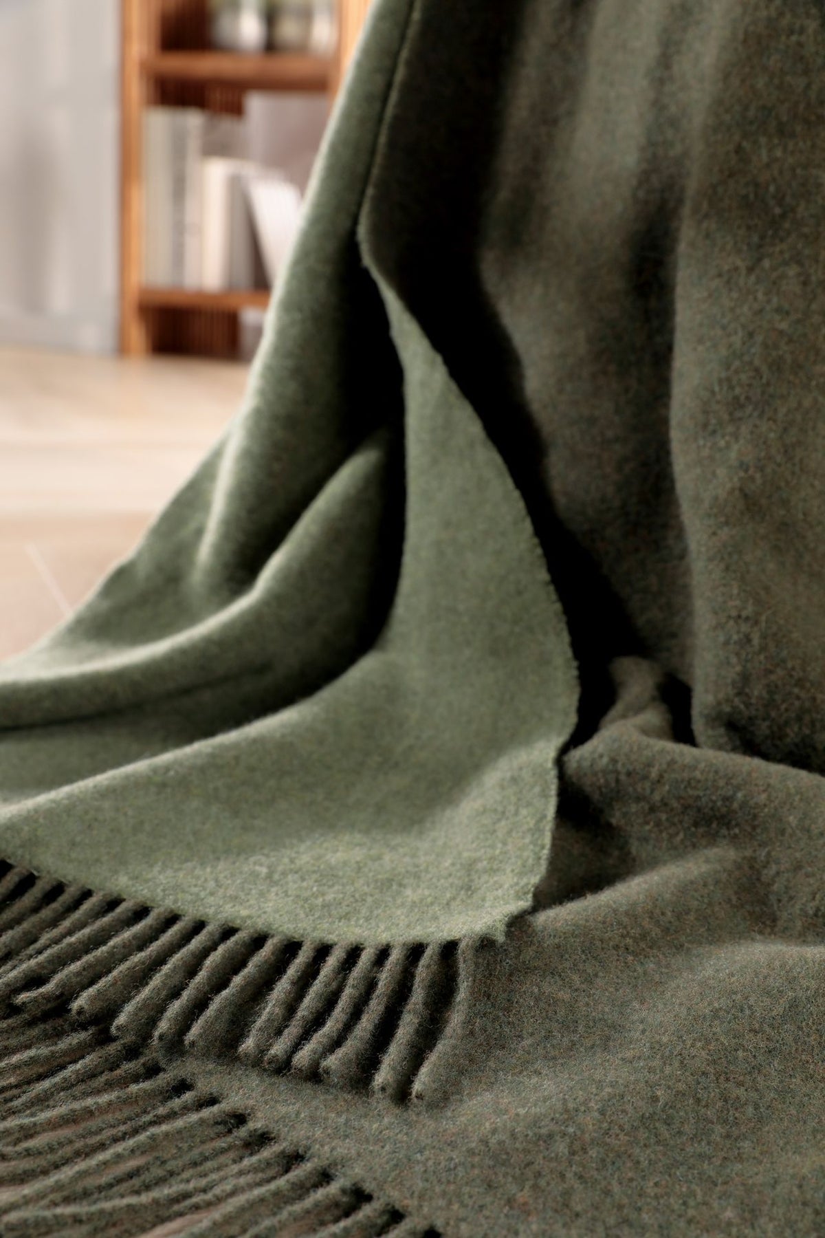 Plaid cashmere