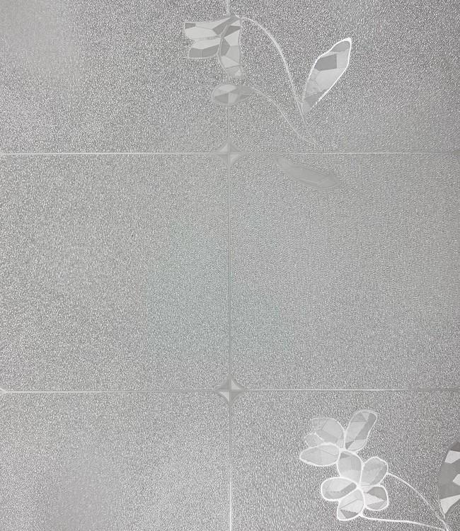 Oilcloth transparent with print 140 cm