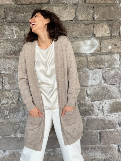 Cardigan baby alpaca