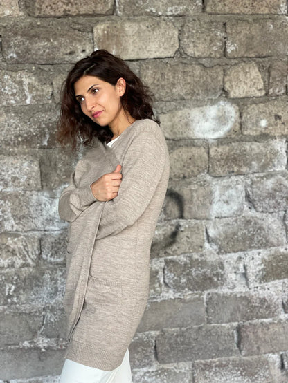 Cardigan baby alpaca