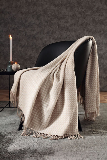 Plaid cashmere