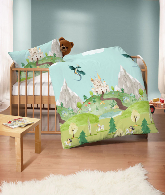 Bed linen set linon baby