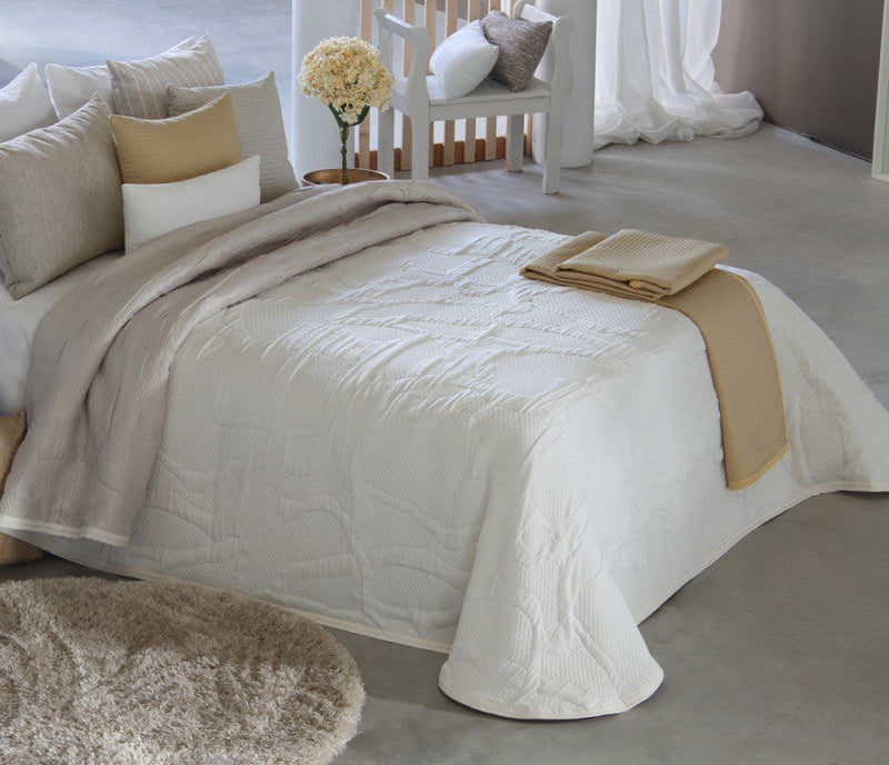 Bedspread jacquard reversible