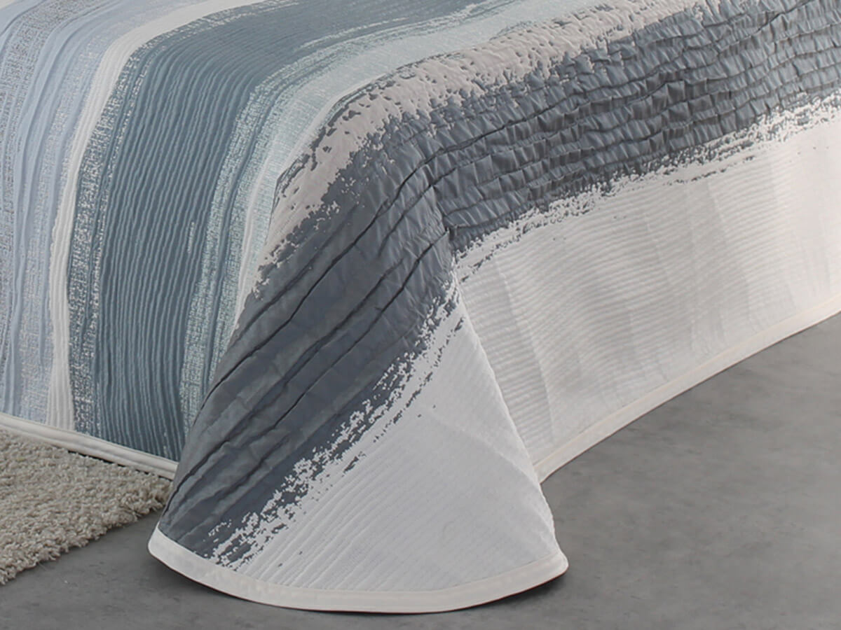 Bedspread jacquard reversible