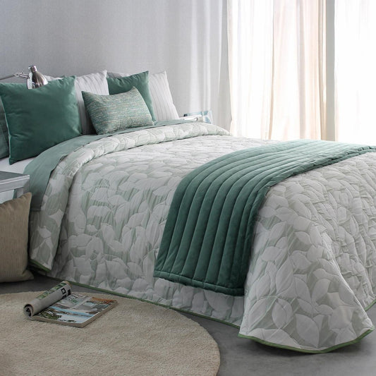 Bedspread jacquard reversible