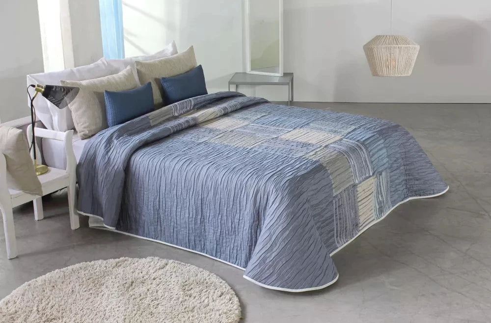 Bedspread jacquard reversible