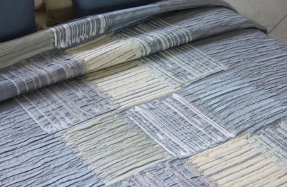 Bedspread jacquard reversible