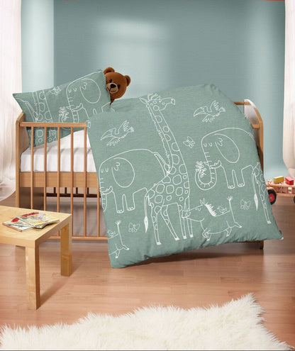 Bed linen set flannel baby